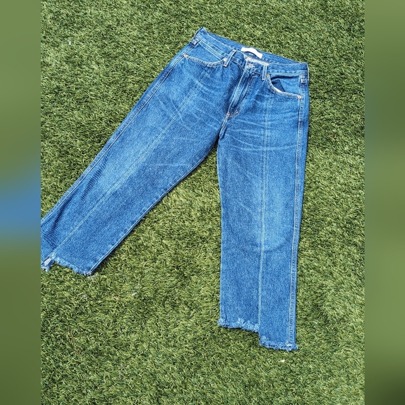 Aritzia / COh citizens collab liv straight crop jean sz 27 - Picture 9 of 9
